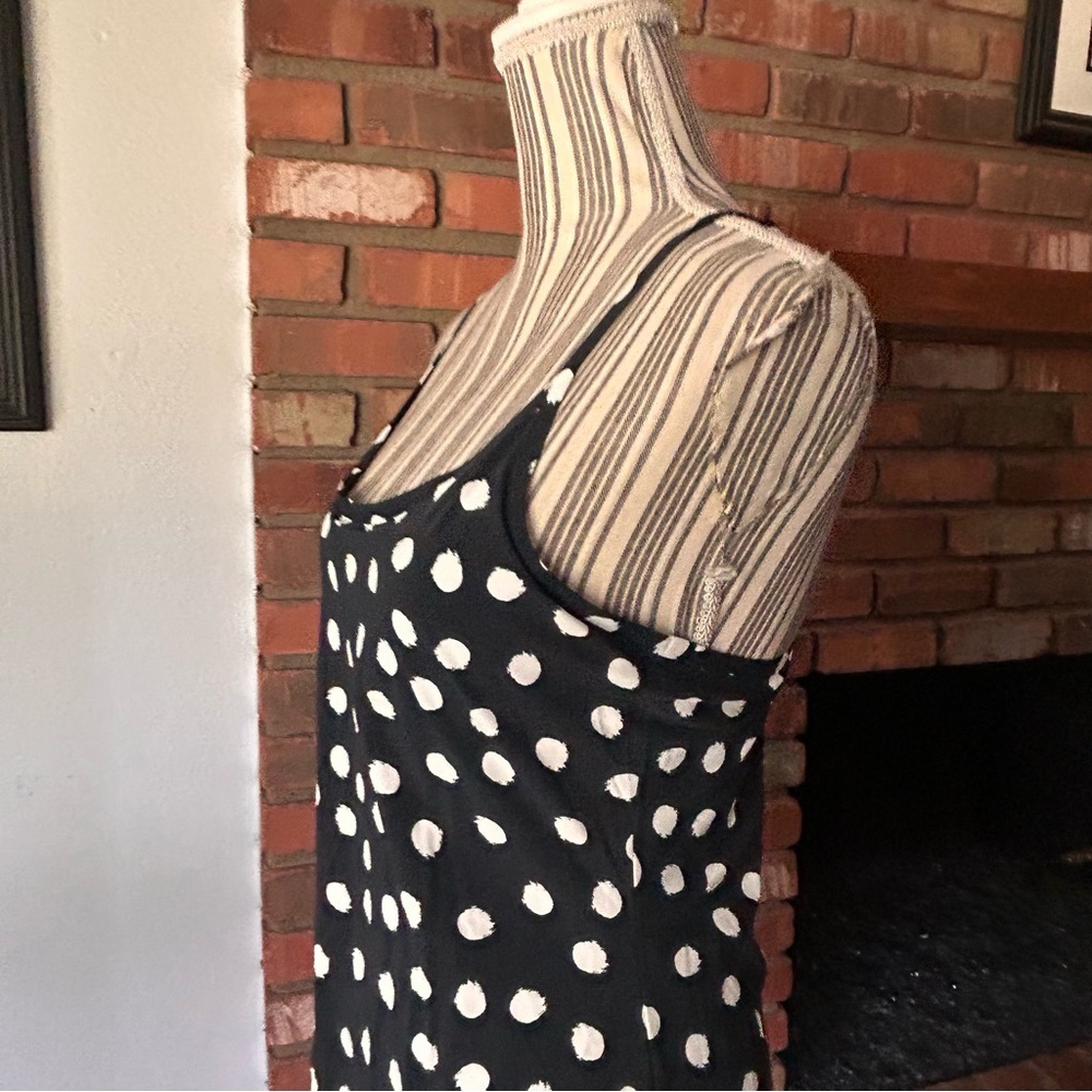 Outdoor Voices The Exercise Dress in Black Polka Dot Sz M - Picture 5 of 8
